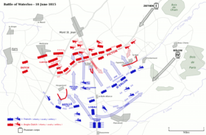Strategia di Napoleone della battaglia di Waterloo