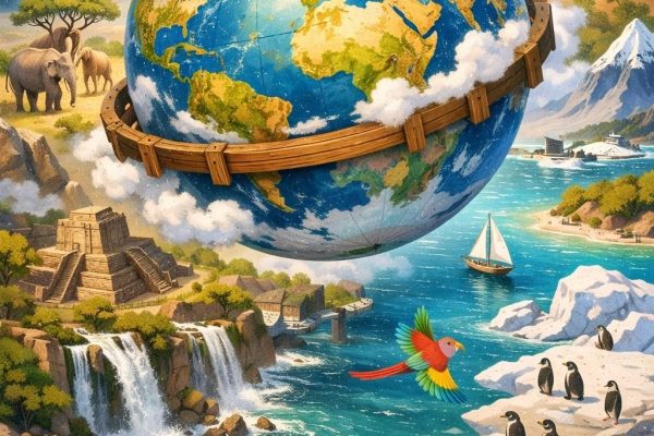 Il segreto del vecchio mappamondo impolverato