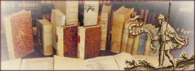 Foto di antichi libri conservati all'Accademia della Crusca