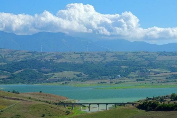 Laghi artificiali: il lago di Conza della Campania