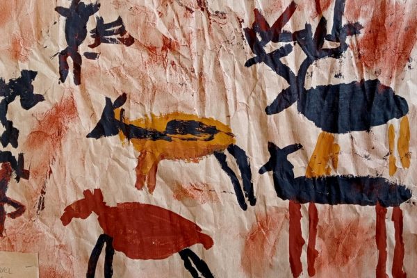 Laboratorio di pitture rupestri