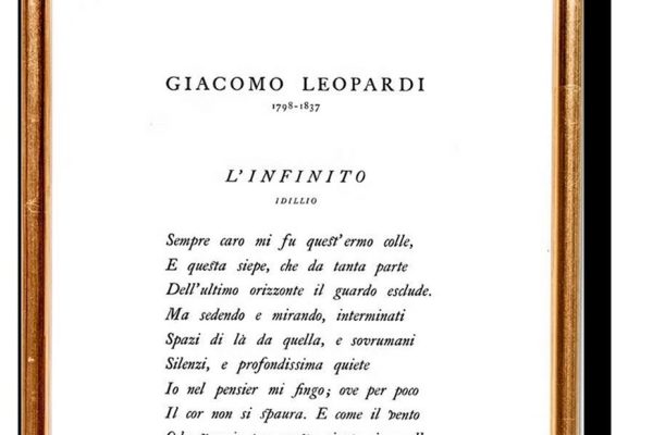 GIACOMO LEOPARDI