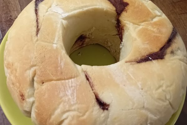 Il ciambellone di brioche di mia mamma