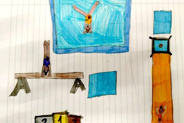 La mia passione per la ginnastica artistica