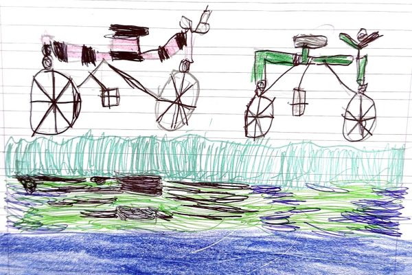 Passeggiata in bicicletta