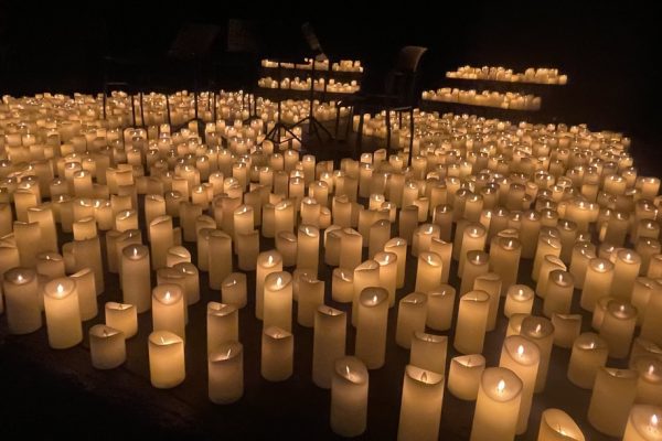 Una serata tra le candele